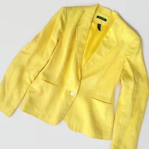 Lauren Ralph Lauren Yellow Blazer